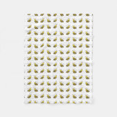 Couverture Polaire Honey Bees with Heart (Devant)