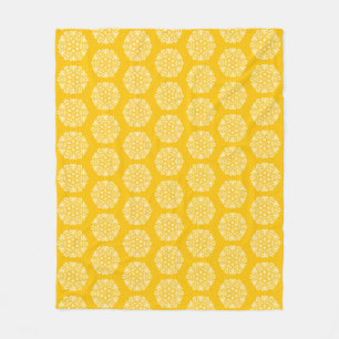Couverture Polaire Honey Mandala