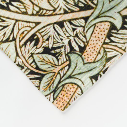 Couverture Polaire Honeysuckle, William Morris (Coin)