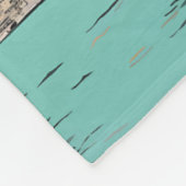 Couverture Polaire Hong Kong China Travel Art Vintage (Coin)