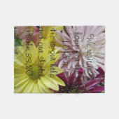 Couverture Polaire Hope Bouquet / Psaumes (Devant (Horizontal))