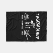 Couverture Polaire Horaire du collecteur de champignons (Devant (Horizontal))