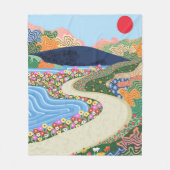 Couverture Polaire Horizon apaisant (Devant)