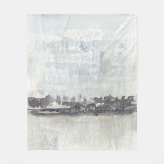Couverture Polaire Horizon Ciel - Couleurs neutres (Devant)