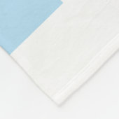 Couverture Polaire Horizon de Chicago et drapeau de ville (Coin)