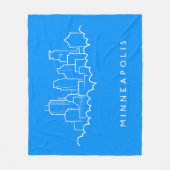 Couverture Polaire Horizon de Minneapolis, Minnesota (Devant)