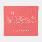 Couverture Polaire Horizon de Nashville (Devant (Horizontal))