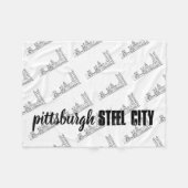 Couverture Polaire Horizon de Pittsburgh (Devant (Horizontal))