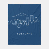 Couverture Polaire Horizon de Portland (Devant)