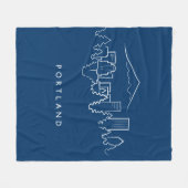 Couverture Polaire Horizon de Portland (Devant (Horizontal))