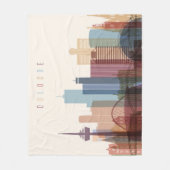 Couverture Polaire Horizon de ville de Cologne, Allemagne | (Devant)