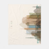 Couverture Polaire Horizon de ville du Caire, Egypte | (Devant)