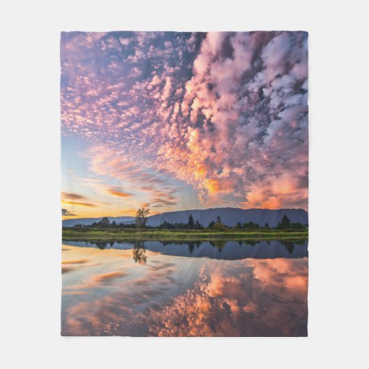 Couverture Polaire Horizon heureux (Devant)