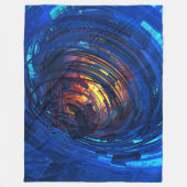 Couverture Polaire Horloge (Devant)