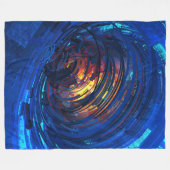 Couverture Polaire Horloge (Devant (Horizontal))