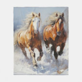 Couverture Polaire Horse (Devant)
