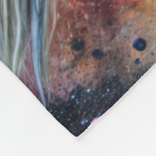 Couverture Polaire Horse Art (Coin)