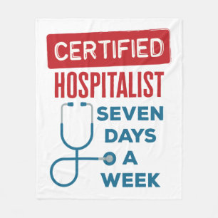 Couverture Polaire Hospitalier Sept Jours par Semaine Interniste Doct