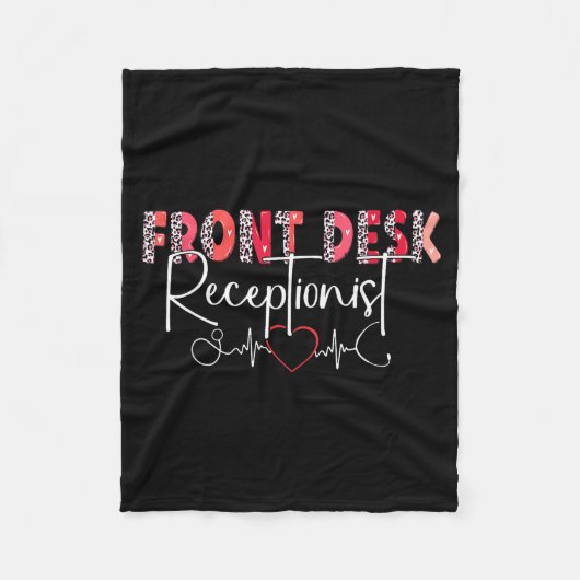 Couverture Polaire Hostal Receptionist Office Valentine Nursing Tee W (Devant)