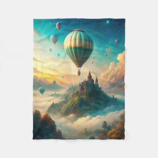 Couverture Polaire Hot Air Balloons (Devant)