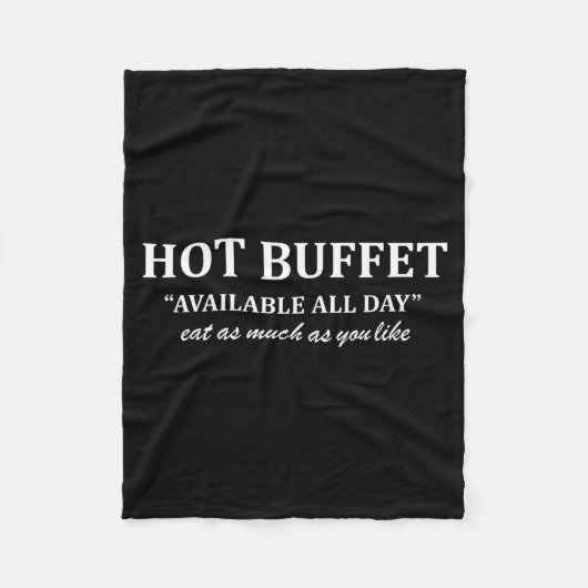 Couverture Polaire Hot Buffet Available All Day Eat As Much As You Li (Devant)