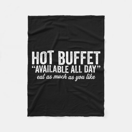 Couverture Polaire Hot Buffet Available All Day Eat As Much As You Li (Devant)