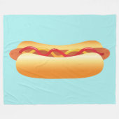 Couverture Polaire Hot Dog (Devant (Horizontal))