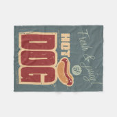 Couverture Polaire Hot-dog (Devant (Horizontal))