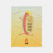 Couverture Polaire Hot Dog Oe Devil (Devant)