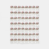 Couverture Polaire Hot Fudge Ice Cream Shoppe Sundae Foodie (Devant)