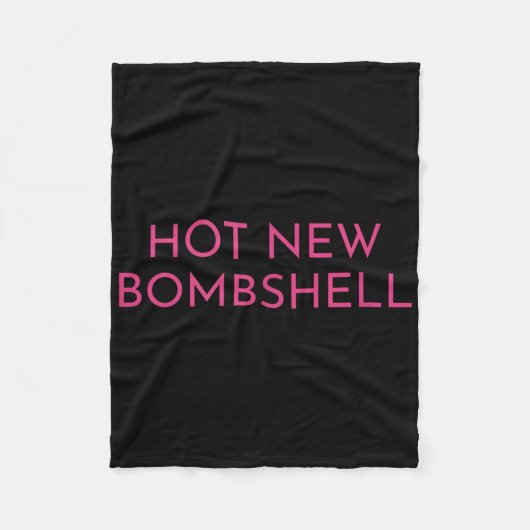 Couverture Polaire Hot New Bombshell (Devant)