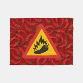 Couverture Polaire Hot pepper danger (Devant (Horizontal))