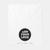 Couverture Polaire Hotel Name and Logo Guest House (Devant)