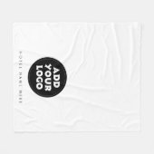 Couverture Polaire Hotel Name and Logo Guest House (Devant (Horizontal))