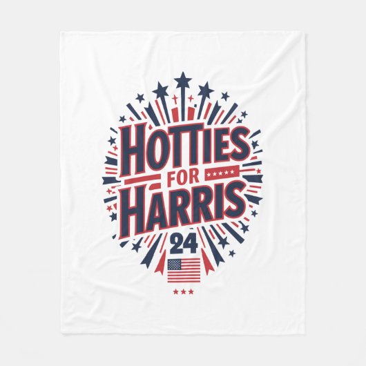 Couverture Polaire Hotties for Harris (Devant)