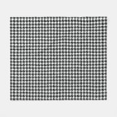 Couverture Polaire Houndstooth Fleece Blanket (Devant (Horizontal))