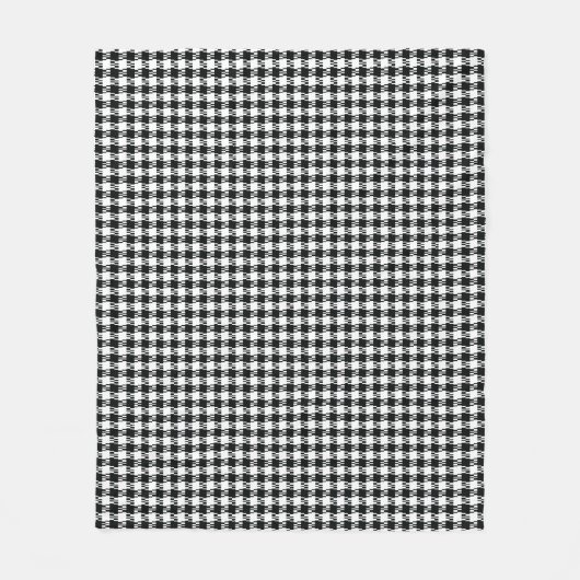 Couverture Polaire Houndstooth Fleece Blanket (Devant)