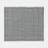 Couverture Polaire Houndstooth Fleece Blanket (Devant (Horizontal))