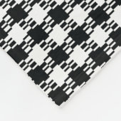 Couverture Polaire Houndstooth Fleece Blanket (Coin)