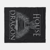 Couverture Polaire HOUSE of the Dragon | Iron Throne Graphic (Devant (Horizontal))