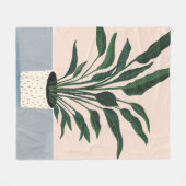 Couverture Polaire Houseplant (Devant (Horizontal))