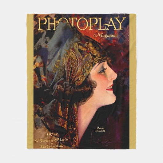Couverture Polaire Housse du magazine Photoplay 1920 (Devant)