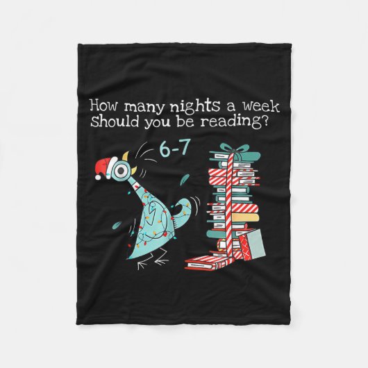 Couverture Polaire How Many Nights A Week Should You Be Reading 6-7 T (Devant)