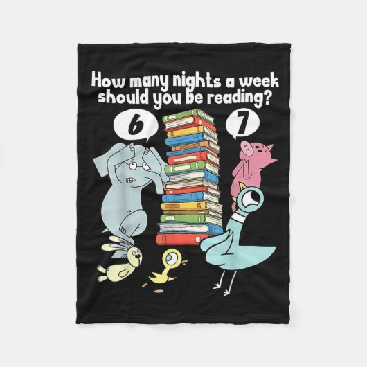 Couverture Polaire How Many Nights A Week Should You Be Reading 6–7 T (Devant)