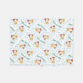 Couverture Polaire Howlidays heureux d'or (Devant (Horizontal))