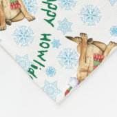 Couverture Polaire Howlidays heureux Malinois (Coin)