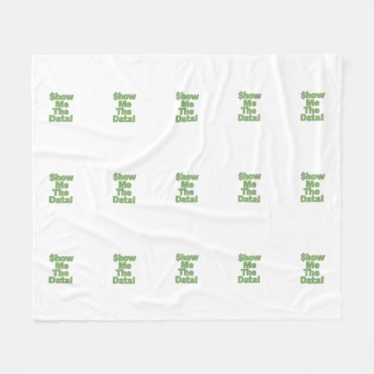 Couverture Polaire $howMeTheData! (Devant (Horizontal))