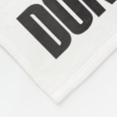 Couverture Polaire Hug, Just Kidding Funny Saying, Do Not Touch Me  (Coin)