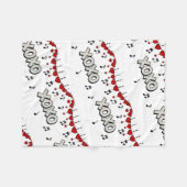 Couverture Polaire Hugs and Kisses Fleece Blanket (Devant (Horizontal))