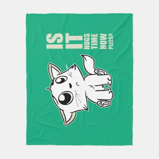 Couverture Polaire Hugs time (Devant)